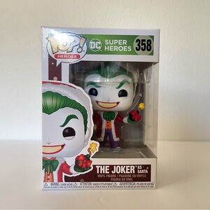 FunkoPOP DC Super Heroes The Joker As Santa 358